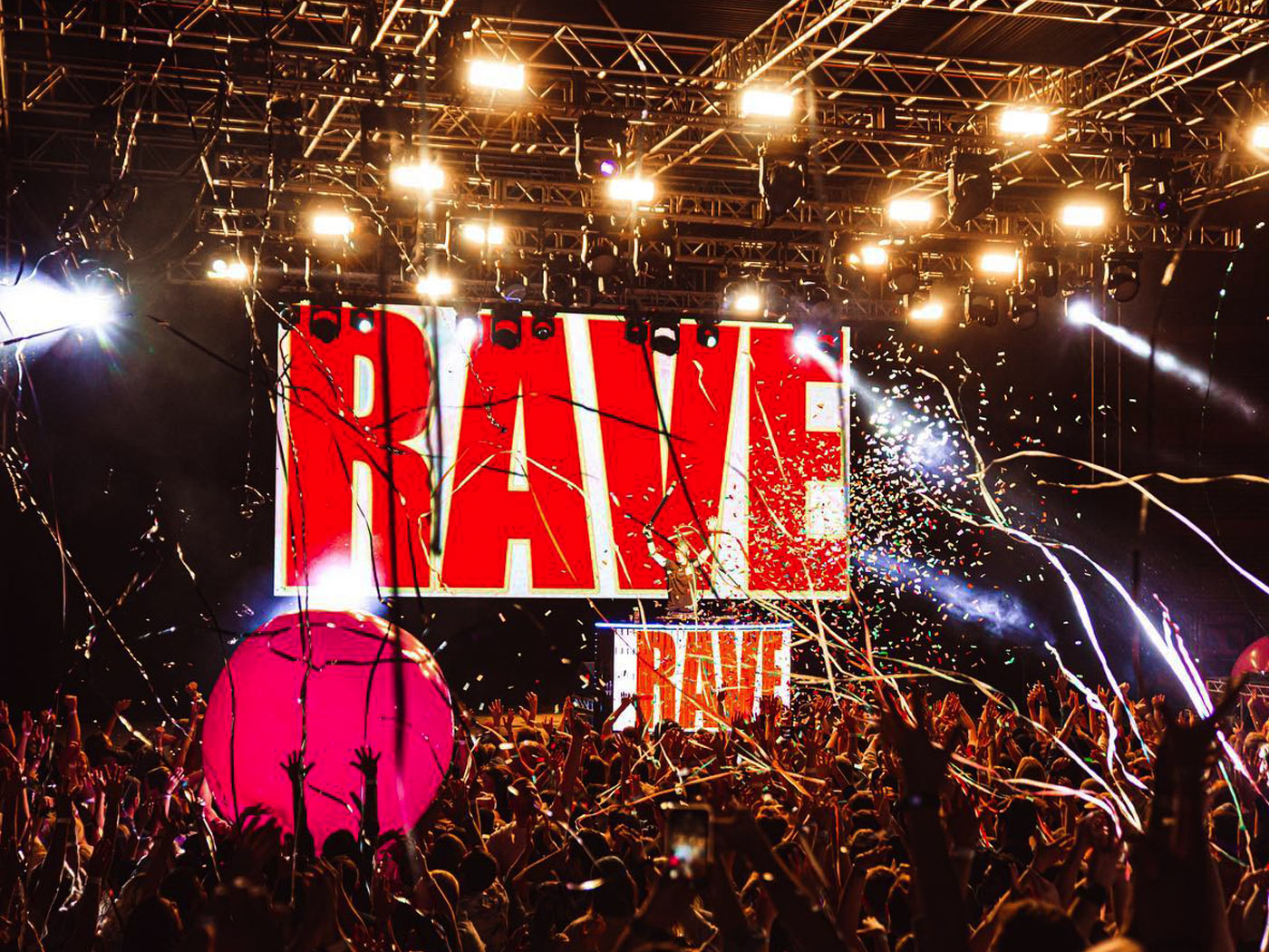 Riverstage Birthday Bash - Hot Dub Time Machine Gallery 01 - All Fired Up Fireworks Stage FX Brisbane QLD Australia